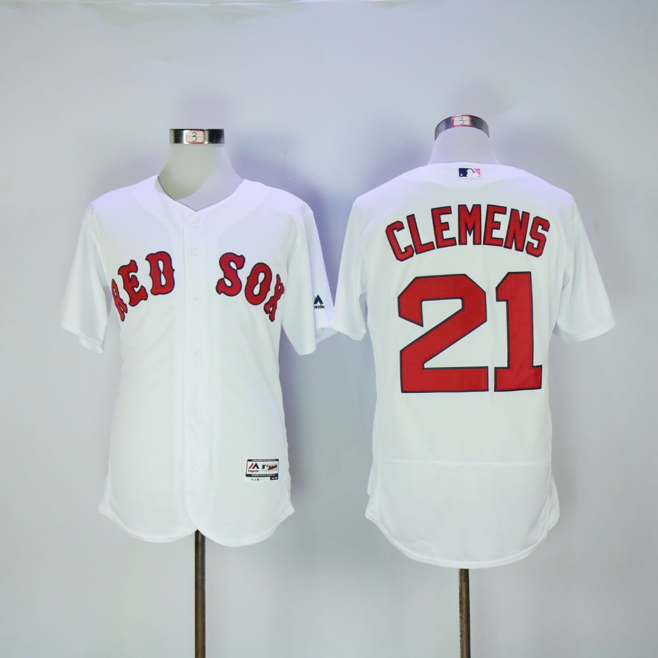 Men Boston Red Sox #21 Clemens White MLB Jerseys